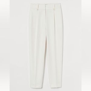 NWT H&M ankle length pants - off white